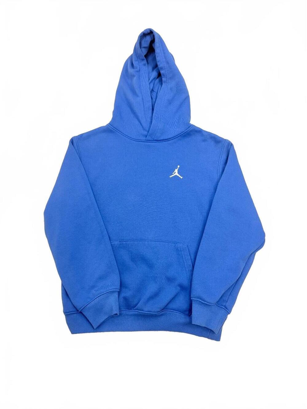 Jordan Boys Youth Medium (10-12) Pullover Hoodie - Royal‎ Blue